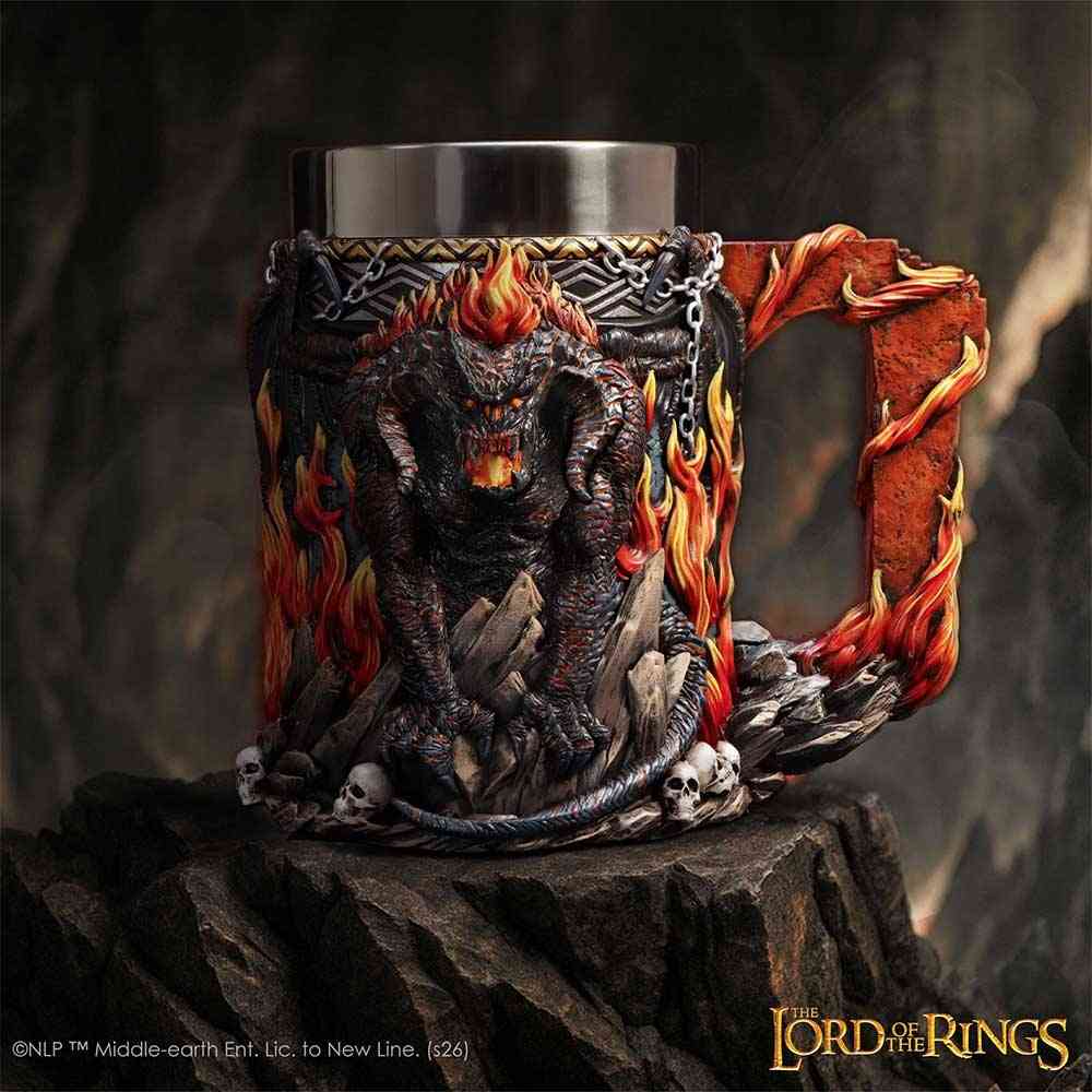 Nemesis Now The Lord of the Rings - Lord of the Rings Balrog Tankard Krug - Mehrfarben